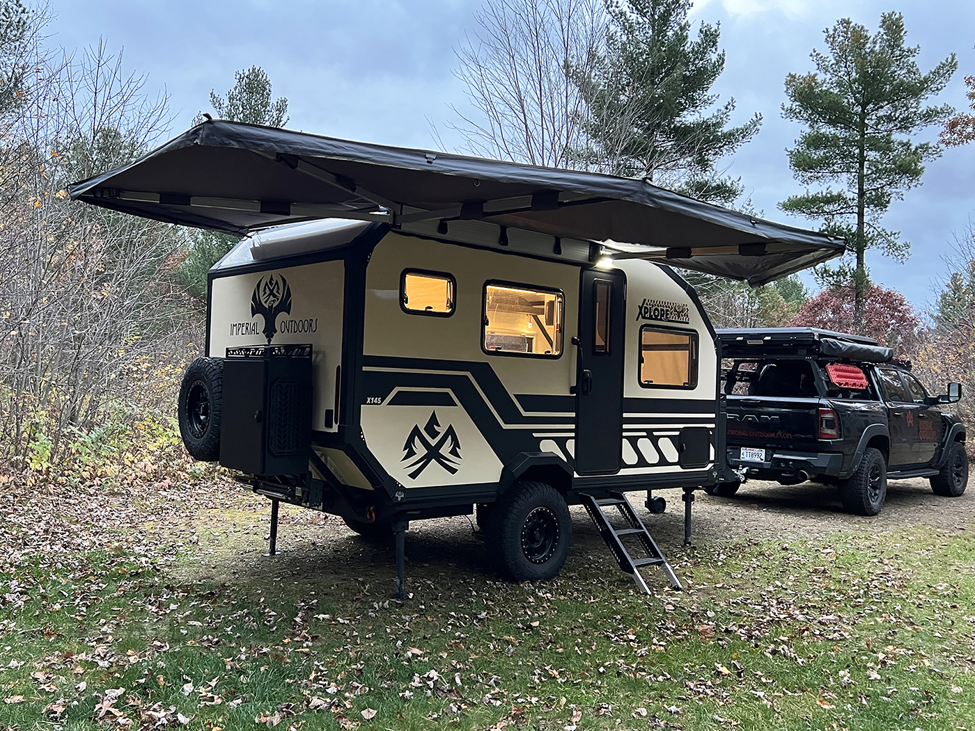 2024 Imperial Outdoors XploreRV X195 Camper Trailer Review