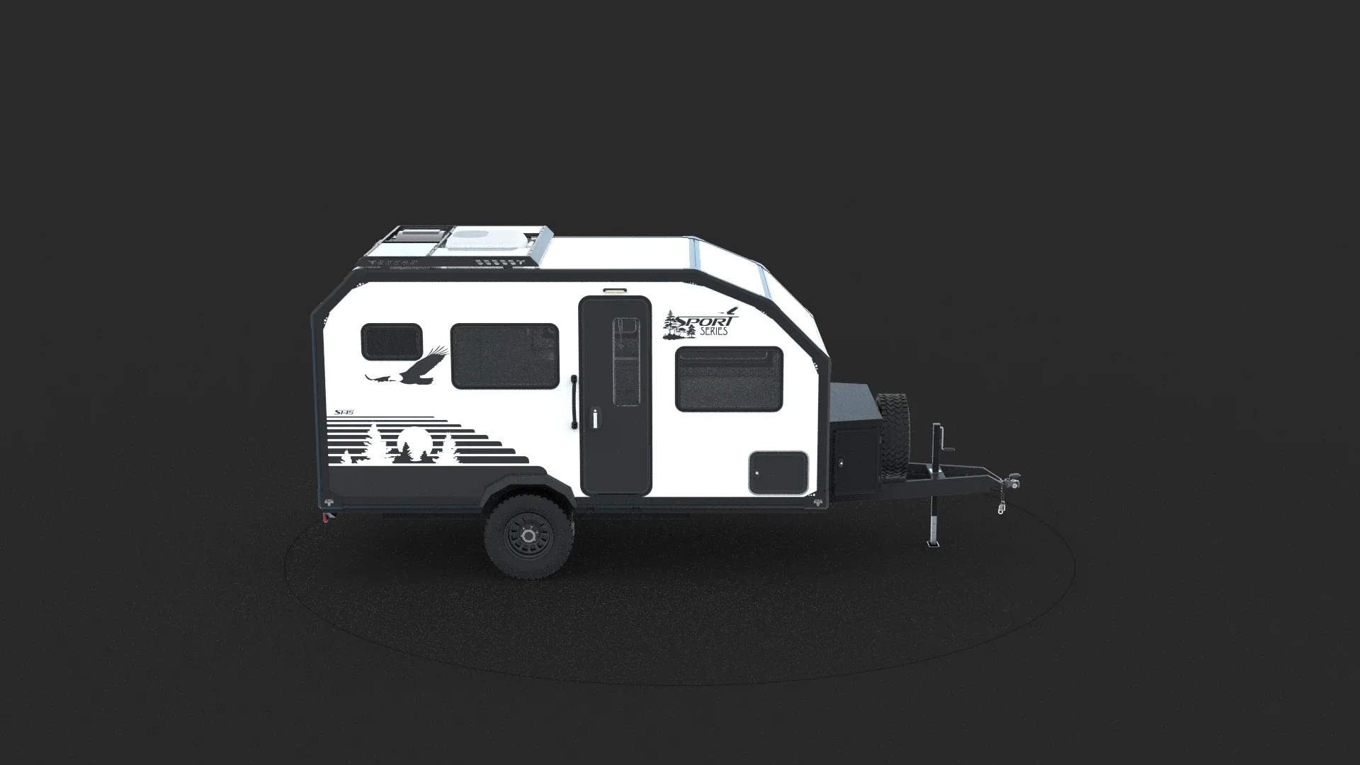 The Sport Series S-145 360 degree product view