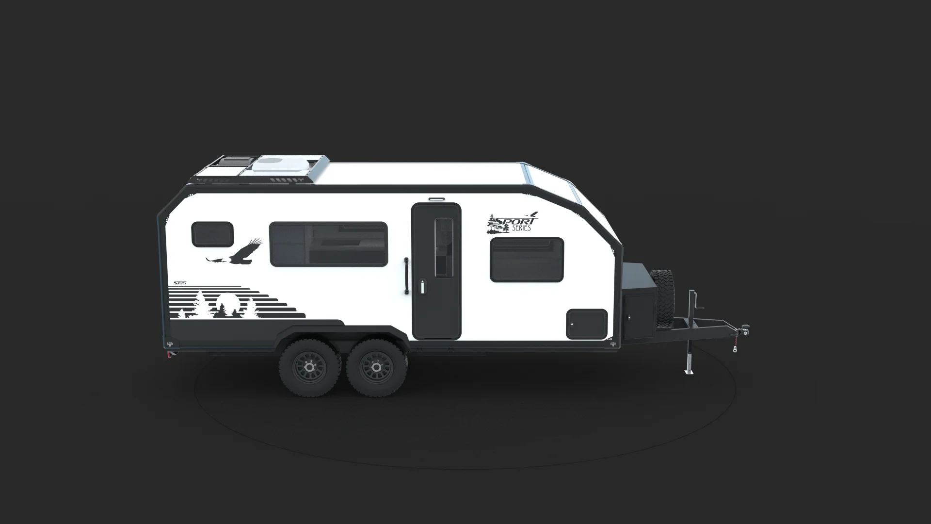 The Sport Series S-195 360 degree product view