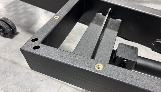Reinforced powder coated Sport and Outback Series chassis from Imperial Outdoors.