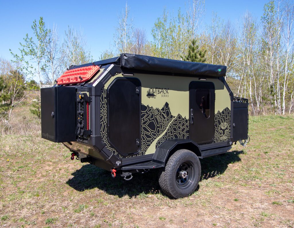 Imperial Outdoors OB120 ready to be hooked up for the rough trails ahead.