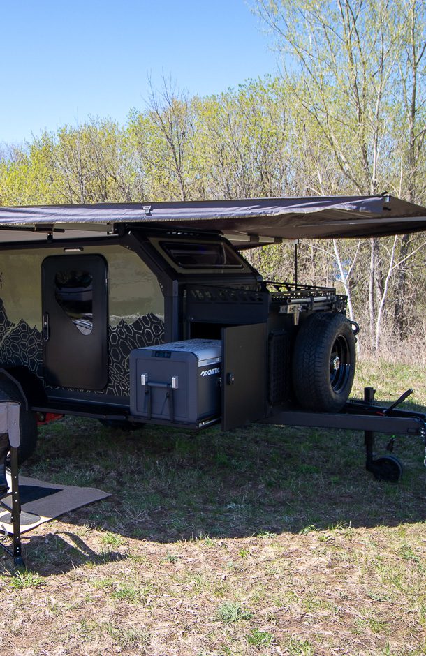 Base camp set up of the OB120 from Imperial Outdoors.
