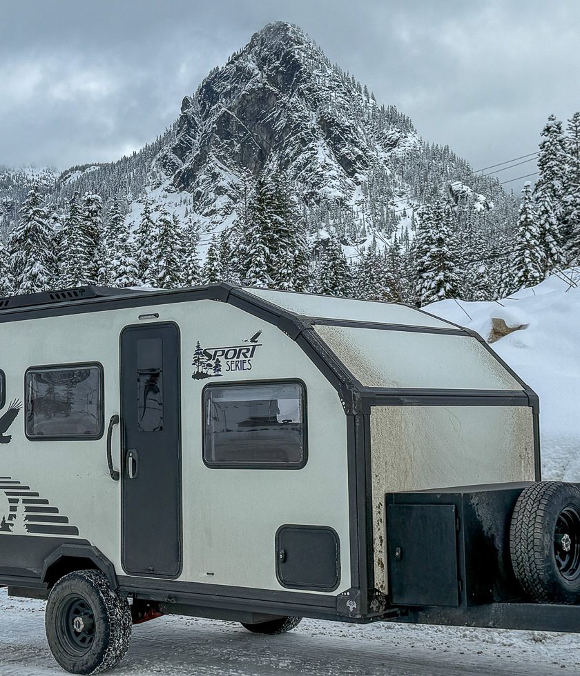 Winter camping in the S145 from Imperial Outdoors in the Rocky Mountains of Colorado.