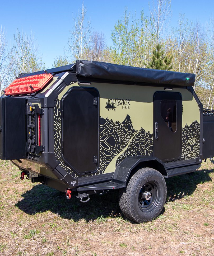 The small and nibble OB120 camper from Imperial Outdoors.