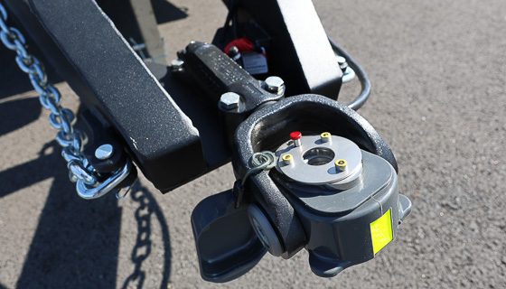 Cruisemaster D035 articulating hitch on all Imperial Outdoors Sport and Outback models.