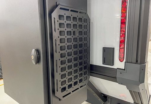 Utility box, side Molly panels