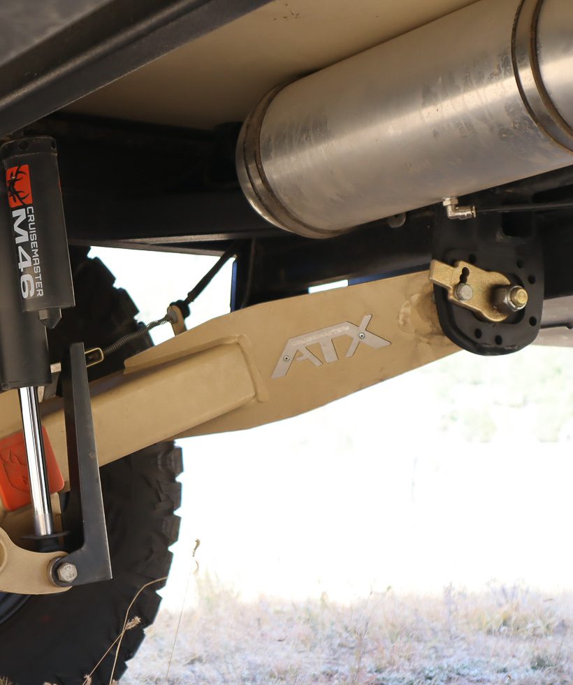 Imperial Outdoors Xplore Series off road air ride suspension Cruisemaster ATX system.