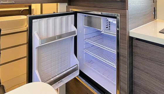 12v Indel Webasto fride in the X145 from Imperial Outdoors.